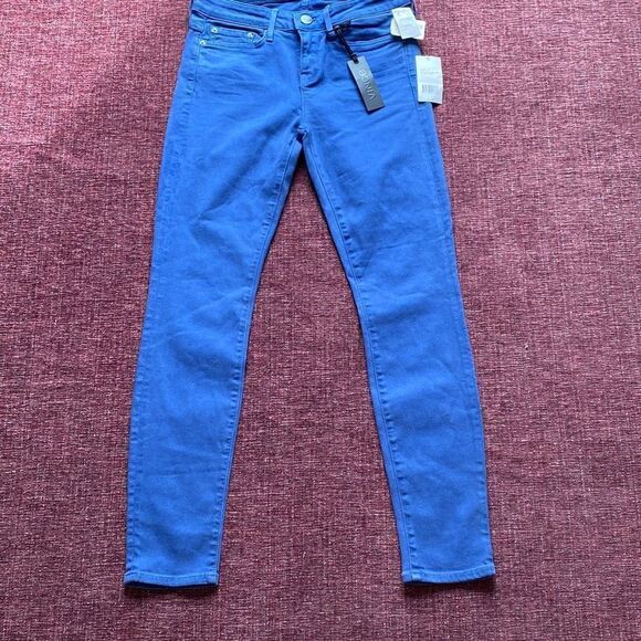 New w tag Vince skinny ankle jeans/pants Sz 27 Pacific Blue - Picture 2 of 7